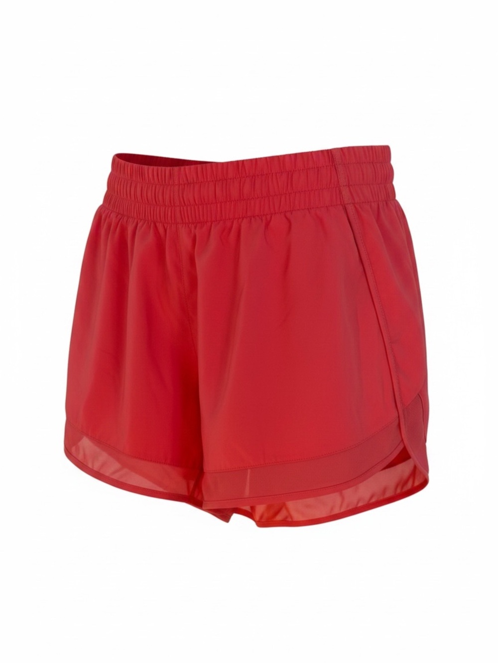 Athleta Coral Mesh Racer Run 4” Running Shorts